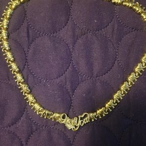 Gold Elephant Necklace